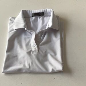 GFore sleeveless golf shirt white medium